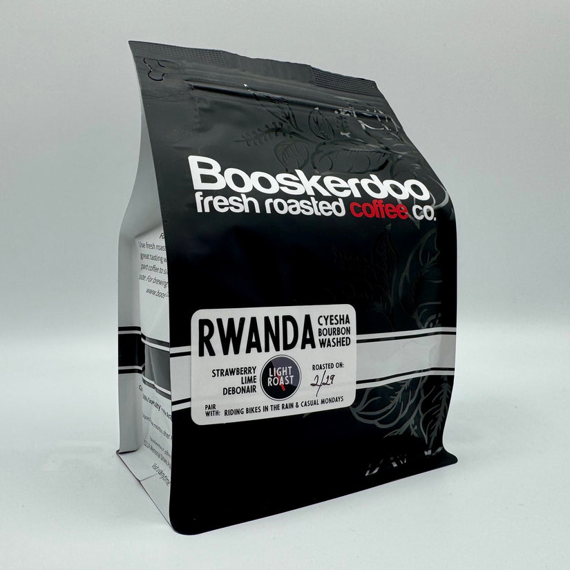 Rwanda Bourbon Cyesha (a full bodied & debonair light roast)